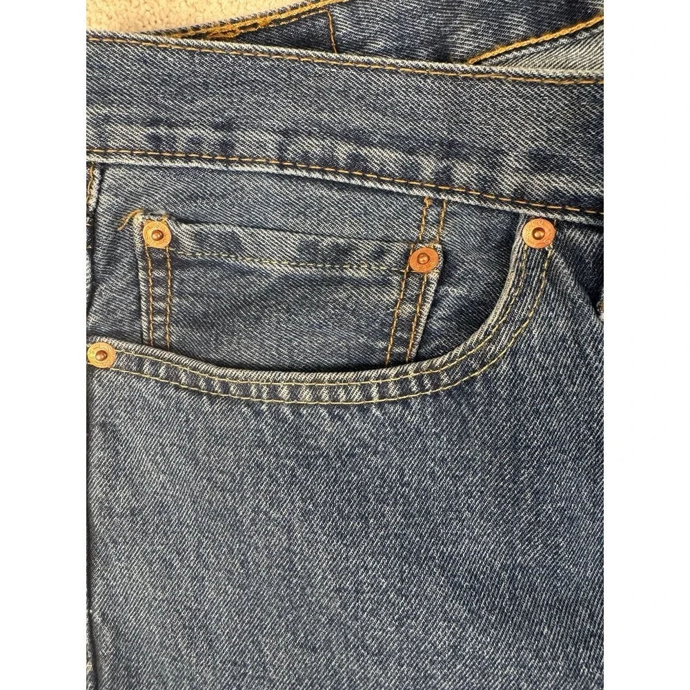 Levi Strauss 541 Athletic Fit Medium Wash Denim Jeans Men Size 54x30 EUC